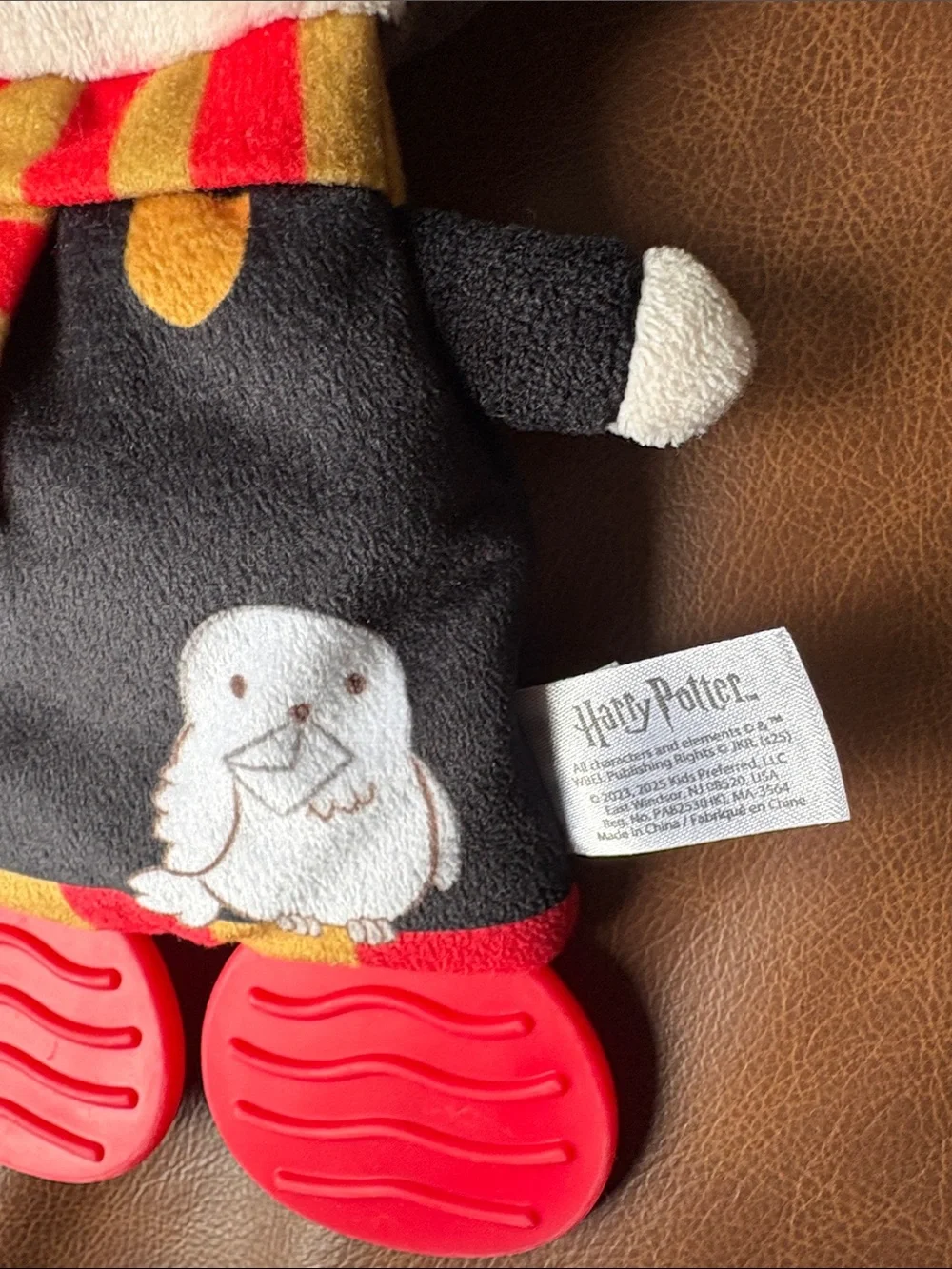 Warner Bros. Plush Hand Puppet in Black and Red